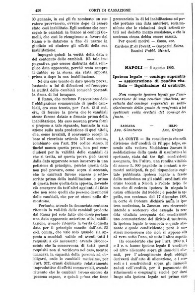 Annali della giurisprudenza italiana raccolta generale delle decisioni delle Corti di cassazione e d'appello in materia civile, criminale, commerciale, di diritto pubblico e amministrativo, e di procedura civile e penale