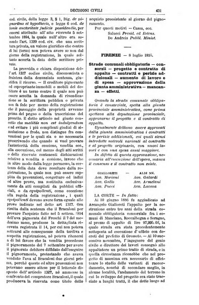 Annali della giurisprudenza italiana raccolta generale delle decisioni delle Corti di cassazione e d'appello in materia civile, criminale, commerciale, di diritto pubblico e amministrativo, e di procedura civile e penale