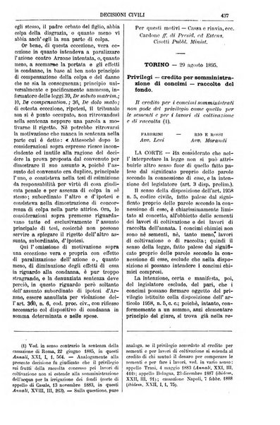 Annali della giurisprudenza italiana raccolta generale delle decisioni delle Corti di cassazione e d'appello in materia civile, criminale, commerciale, di diritto pubblico e amministrativo, e di procedura civile e penale