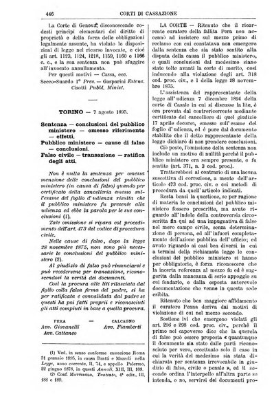 Annali della giurisprudenza italiana raccolta generale delle decisioni delle Corti di cassazione e d'appello in materia civile, criminale, commerciale, di diritto pubblico e amministrativo, e di procedura civile e penale