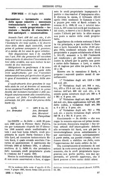 Annali della giurisprudenza italiana raccolta generale delle decisioni delle Corti di cassazione e d'appello in materia civile, criminale, commerciale, di diritto pubblico e amministrativo, e di procedura civile e penale