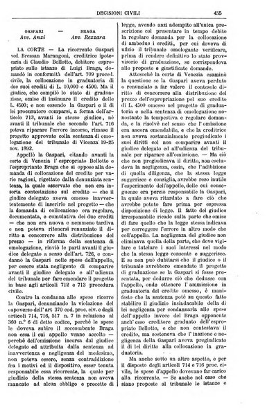 Annali della giurisprudenza italiana raccolta generale delle decisioni delle Corti di cassazione e d'appello in materia civile, criminale, commerciale, di diritto pubblico e amministrativo, e di procedura civile e penale