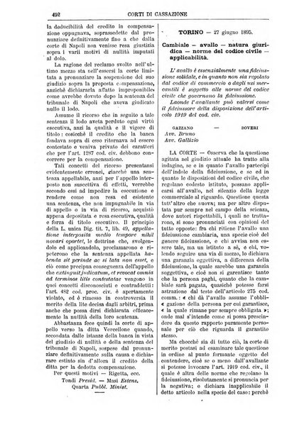 Annali della giurisprudenza italiana raccolta generale delle decisioni delle Corti di cassazione e d'appello in materia civile, criminale, commerciale, di diritto pubblico e amministrativo, e di procedura civile e penale