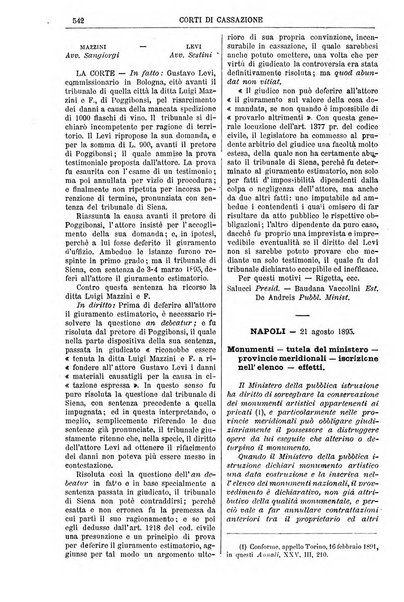 Annali della giurisprudenza italiana raccolta generale delle decisioni delle Corti di cassazione e d'appello in materia civile, criminale, commerciale, di diritto pubblico e amministrativo, e di procedura civile e penale