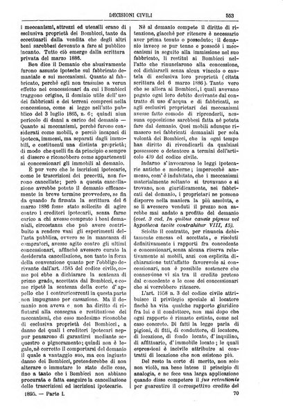 Annali della giurisprudenza italiana raccolta generale delle decisioni delle Corti di cassazione e d'appello in materia civile, criminale, commerciale, di diritto pubblico e amministrativo, e di procedura civile e penale