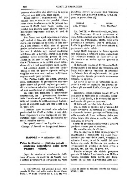 Annali della giurisprudenza italiana raccolta generale delle decisioni delle Corti di cassazione e d'appello in materia civile, criminale, commerciale, di diritto pubblico e amministrativo, e di procedura civile e penale