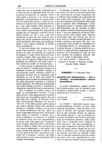 Annali della giurisprudenza italiana raccolta generale delle decisioni delle Corti di cassazione e d'appello in materia civile, criminale, commerciale, di diritto pubblico e amministrativo, e di procedura civile e penale