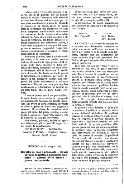 Annali della giurisprudenza italiana raccolta generale delle decisioni delle Corti di cassazione e d'appello in materia civile, criminale, commerciale, di diritto pubblico e amministrativo, e di procedura civile e penale