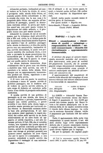 Annali della giurisprudenza italiana raccolta generale delle decisioni delle Corti di cassazione e d'appello in materia civile, criminale, commerciale, di diritto pubblico e amministrativo, e di procedura civile e penale