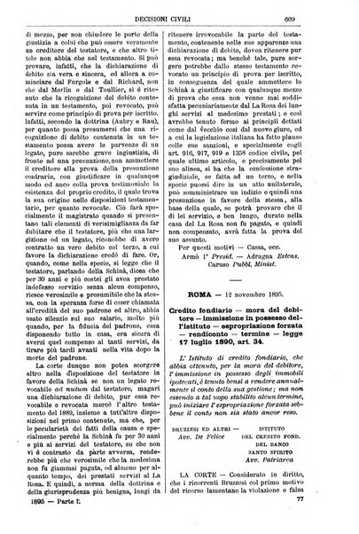 Annali della giurisprudenza italiana raccolta generale delle decisioni delle Corti di cassazione e d'appello in materia civile, criminale, commerciale, di diritto pubblico e amministrativo, e di procedura civile e penale