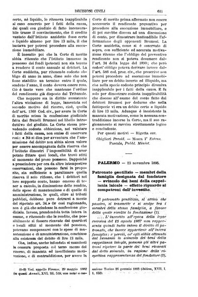 Annali della giurisprudenza italiana raccolta generale delle decisioni delle Corti di cassazione e d'appello in materia civile, criminale, commerciale, di diritto pubblico e amministrativo, e di procedura civile e penale