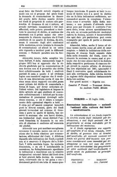 Annali della giurisprudenza italiana raccolta generale delle decisioni delle Corti di cassazione e d'appello in materia civile, criminale, commerciale, di diritto pubblico e amministrativo, e di procedura civile e penale