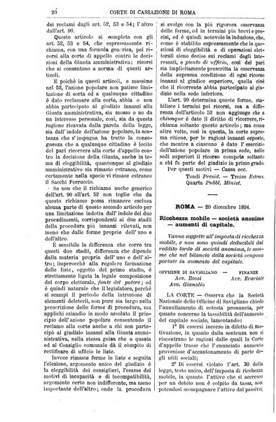 Annali della giurisprudenza italiana raccolta generale delle decisioni delle Corti di cassazione e d'appello in materia civile, criminale, commerciale, di diritto pubblico e amministrativo, e di procedura civile e penale