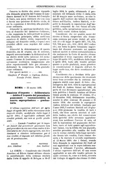 Annali della giurisprudenza italiana raccolta generale delle decisioni delle Corti di cassazione e d'appello in materia civile, criminale, commerciale, di diritto pubblico e amministrativo, e di procedura civile e penale