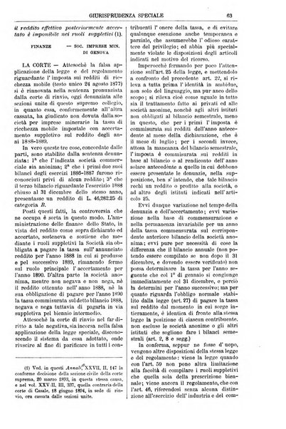 Annali della giurisprudenza italiana raccolta generale delle decisioni delle Corti di cassazione e d'appello in materia civile, criminale, commerciale, di diritto pubblico e amministrativo, e di procedura civile e penale