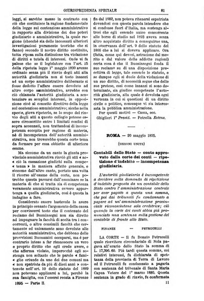 Annali della giurisprudenza italiana raccolta generale delle decisioni delle Corti di cassazione e d'appello in materia civile, criminale, commerciale, di diritto pubblico e amministrativo, e di procedura civile e penale