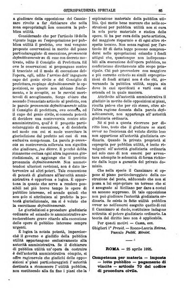 Annali della giurisprudenza italiana raccolta generale delle decisioni delle Corti di cassazione e d'appello in materia civile, criminale, commerciale, di diritto pubblico e amministrativo, e di procedura civile e penale