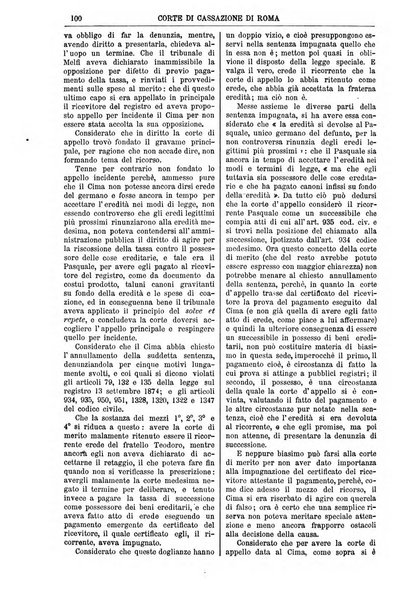 Annali della giurisprudenza italiana raccolta generale delle decisioni delle Corti di cassazione e d'appello in materia civile, criminale, commerciale, di diritto pubblico e amministrativo, e di procedura civile e penale