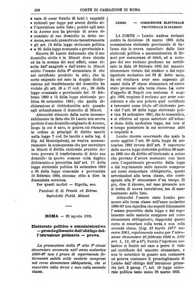 Annali della giurisprudenza italiana raccolta generale delle decisioni delle Corti di cassazione e d'appello in materia civile, criminale, commerciale, di diritto pubblico e amministrativo, e di procedura civile e penale