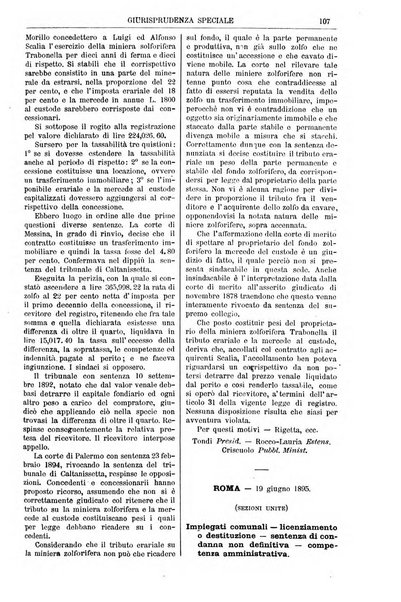 Annali della giurisprudenza italiana raccolta generale delle decisioni delle Corti di cassazione e d'appello in materia civile, criminale, commerciale, di diritto pubblico e amministrativo, e di procedura civile e penale