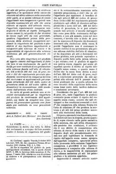 Annali della giurisprudenza italiana raccolta generale delle decisioni delle Corti di cassazione e d'appello in materia civile, criminale, commerciale, di diritto pubblico e amministrativo, e di procedura civile e penale