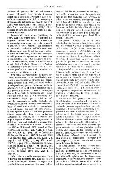 Annali della giurisprudenza italiana raccolta generale delle decisioni delle Corti di cassazione e d'appello in materia civile, criminale, commerciale, di diritto pubblico e amministrativo, e di procedura civile e penale