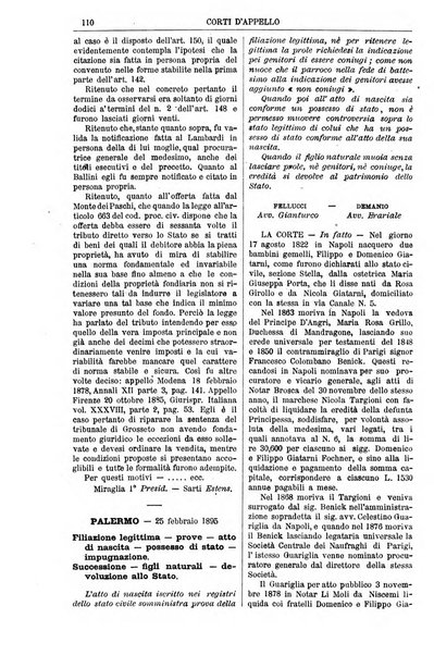 Annali della giurisprudenza italiana raccolta generale delle decisioni delle Corti di cassazione e d'appello in materia civile, criminale, commerciale, di diritto pubblico e amministrativo, e di procedura civile e penale