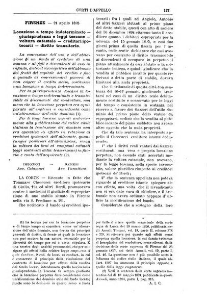 Annali della giurisprudenza italiana raccolta generale delle decisioni delle Corti di cassazione e d'appello in materia civile, criminale, commerciale, di diritto pubblico e amministrativo, e di procedura civile e penale