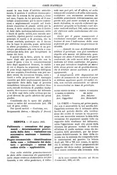 Annali della giurisprudenza italiana raccolta generale delle decisioni delle Corti di cassazione e d'appello in materia civile, criminale, commerciale, di diritto pubblico e amministrativo, e di procedura civile e penale