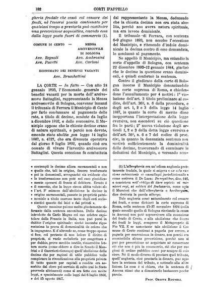 Annali della giurisprudenza italiana raccolta generale delle decisioni delle Corti di cassazione e d'appello in materia civile, criminale, commerciale, di diritto pubblico e amministrativo, e di procedura civile e penale