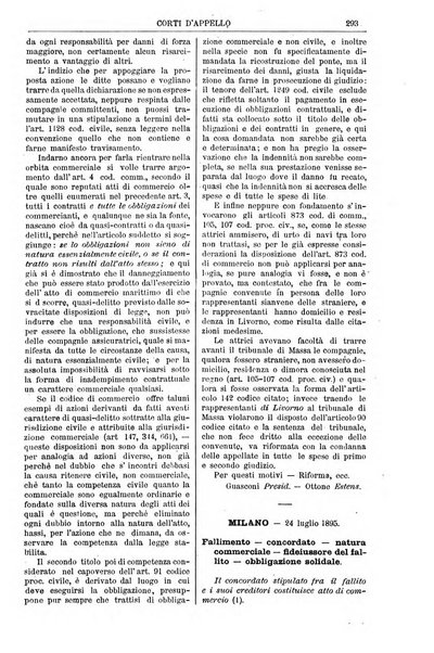 Annali della giurisprudenza italiana raccolta generale delle decisioni delle Corti di cassazione e d'appello in materia civile, criminale, commerciale, di diritto pubblico e amministrativo, e di procedura civile e penale