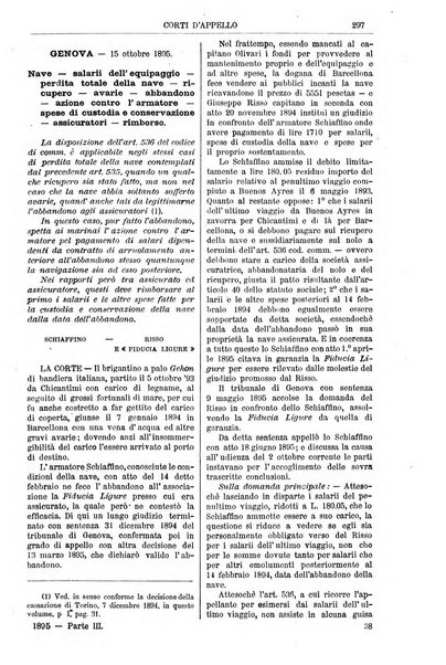 Annali della giurisprudenza italiana raccolta generale delle decisioni delle Corti di cassazione e d'appello in materia civile, criminale, commerciale, di diritto pubblico e amministrativo, e di procedura civile e penale