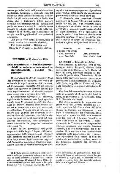 Annali della giurisprudenza italiana raccolta generale delle decisioni delle Corti di cassazione e d'appello in materia civile, criminale, commerciale, di diritto pubblico e amministrativo, e di procedura civile e penale