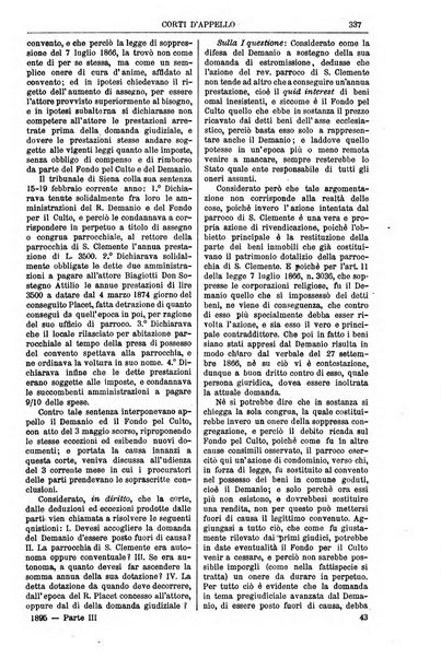 Annali della giurisprudenza italiana raccolta generale delle decisioni delle Corti di cassazione e d'appello in materia civile, criminale, commerciale, di diritto pubblico e amministrativo, e di procedura civile e penale