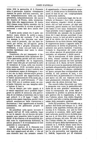 Annali della giurisprudenza italiana raccolta generale delle decisioni delle Corti di cassazione e d'appello in materia civile, criminale, commerciale, di diritto pubblico e amministrativo, e di procedura civile e penale