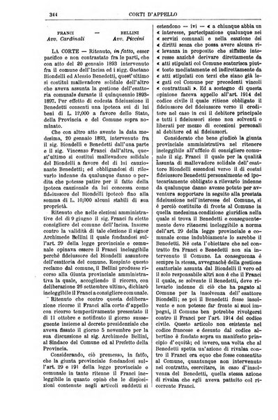 Annali della giurisprudenza italiana raccolta generale delle decisioni delle Corti di cassazione e d'appello in materia civile, criminale, commerciale, di diritto pubblico e amministrativo, e di procedura civile e penale