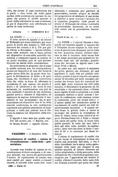 Annali della giurisprudenza italiana raccolta generale delle decisioni delle Corti di cassazione e d'appello in materia civile, criminale, commerciale, di diritto pubblico e amministrativo, e di procedura civile e penale