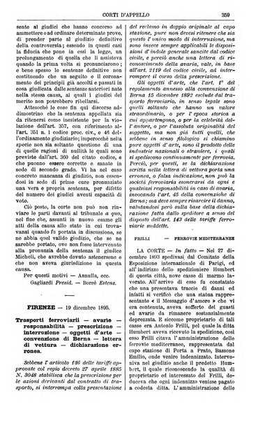 Annali della giurisprudenza italiana raccolta generale delle decisioni delle Corti di cassazione e d'appello in materia civile, criminale, commerciale, di diritto pubblico e amministrativo, e di procedura civile e penale