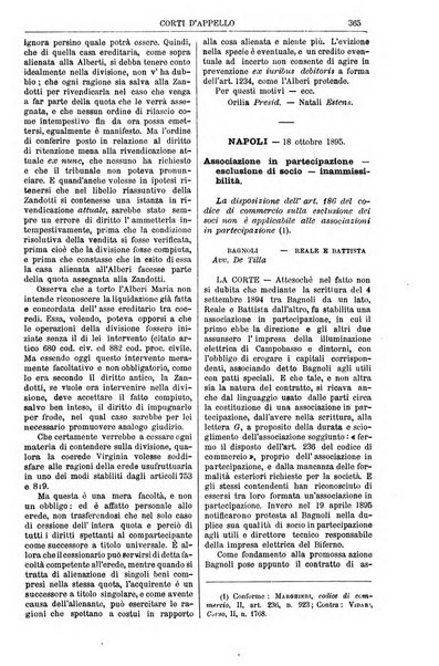 Annali della giurisprudenza italiana raccolta generale delle decisioni delle Corti di cassazione e d'appello in materia civile, criminale, commerciale, di diritto pubblico e amministrativo, e di procedura civile e penale