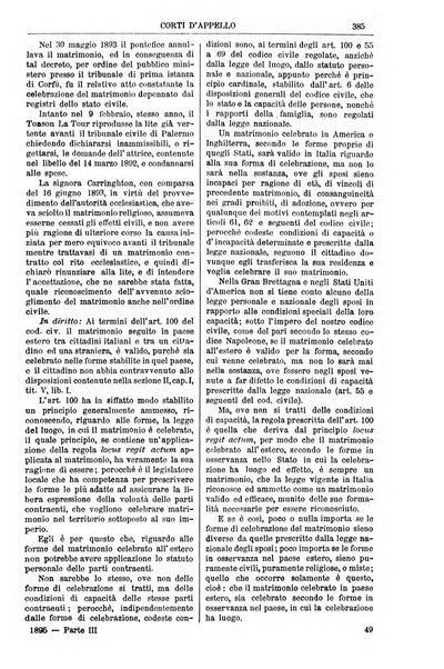 Annali della giurisprudenza italiana raccolta generale delle decisioni delle Corti di cassazione e d'appello in materia civile, criminale, commerciale, di diritto pubblico e amministrativo, e di procedura civile e penale