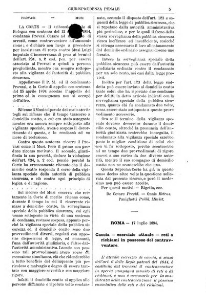 Annali della giurisprudenza italiana raccolta generale delle decisioni delle Corti di cassazione e d'appello in materia civile, criminale, commerciale, di diritto pubblico e amministrativo, e di procedura civile e penale