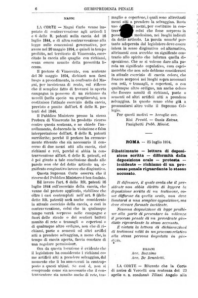 Annali della giurisprudenza italiana raccolta generale delle decisioni delle Corti di cassazione e d'appello in materia civile, criminale, commerciale, di diritto pubblico e amministrativo, e di procedura civile e penale