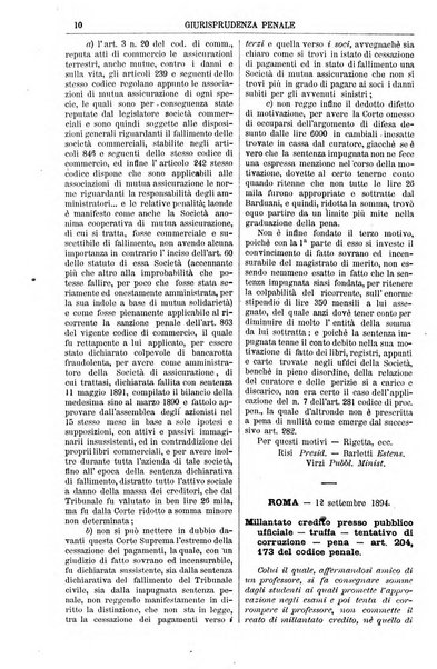 Annali della giurisprudenza italiana raccolta generale delle decisioni delle Corti di cassazione e d'appello in materia civile, criminale, commerciale, di diritto pubblico e amministrativo, e di procedura civile e penale