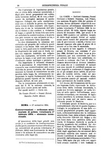 Annali della giurisprudenza italiana raccolta generale delle decisioni delle Corti di cassazione e d'appello in materia civile, criminale, commerciale, di diritto pubblico e amministrativo, e di procedura civile e penale