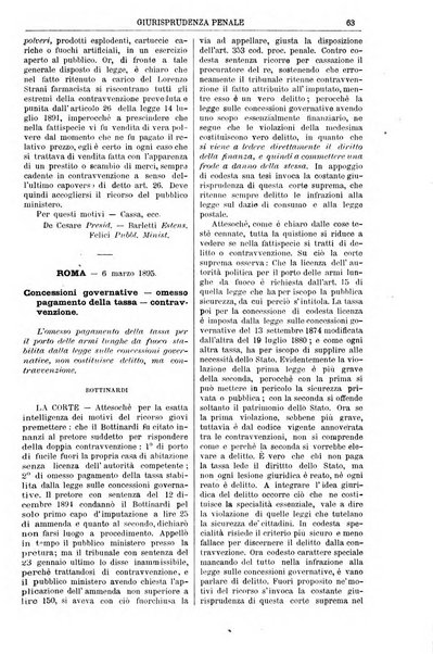 Annali della giurisprudenza italiana raccolta generale delle decisioni delle Corti di cassazione e d'appello in materia civile, criminale, commerciale, di diritto pubblico e amministrativo, e di procedura civile e penale