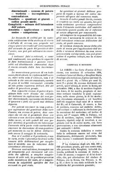 Annali della giurisprudenza italiana raccolta generale delle decisioni delle Corti di cassazione e d'appello in materia civile, criminale, commerciale, di diritto pubblico e amministrativo, e di procedura civile e penale