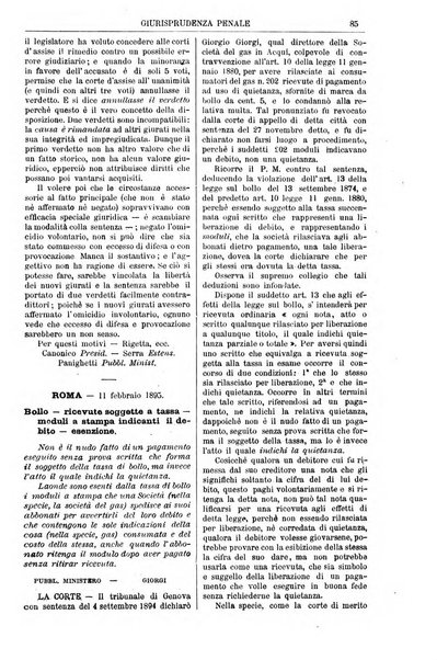 Annali della giurisprudenza italiana raccolta generale delle decisioni delle Corti di cassazione e d'appello in materia civile, criminale, commerciale, di diritto pubblico e amministrativo, e di procedura civile e penale