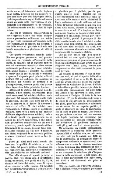 Annali della giurisprudenza italiana raccolta generale delle decisioni delle Corti di cassazione e d'appello in materia civile, criminale, commerciale, di diritto pubblico e amministrativo, e di procedura civile e penale