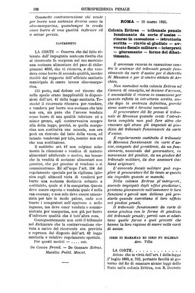 Annali della giurisprudenza italiana raccolta generale delle decisioni delle Corti di cassazione e d'appello in materia civile, criminale, commerciale, di diritto pubblico e amministrativo, e di procedura civile e penale