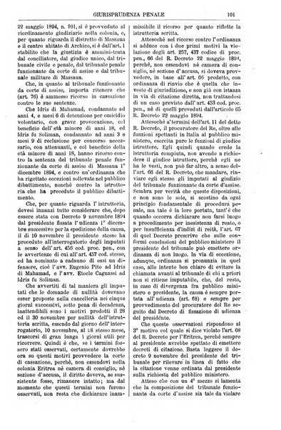 Annali della giurisprudenza italiana raccolta generale delle decisioni delle Corti di cassazione e d'appello in materia civile, criminale, commerciale, di diritto pubblico e amministrativo, e di procedura civile e penale